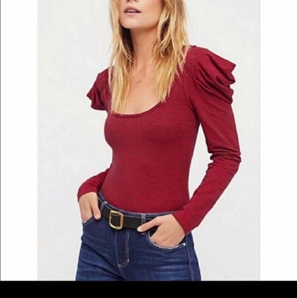 Nwt free people stripe top